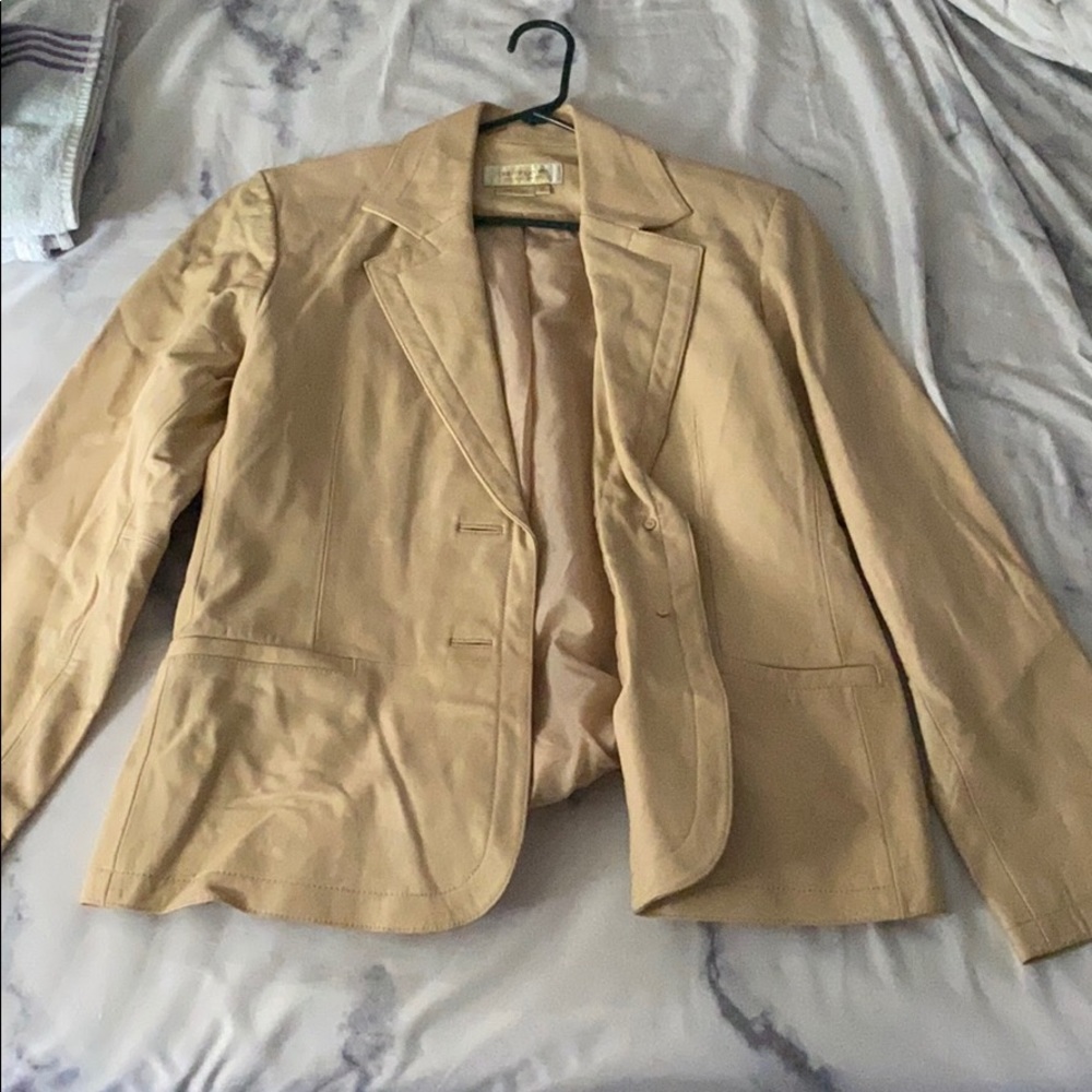 Genuine leather Bloomingdales women’s jacket